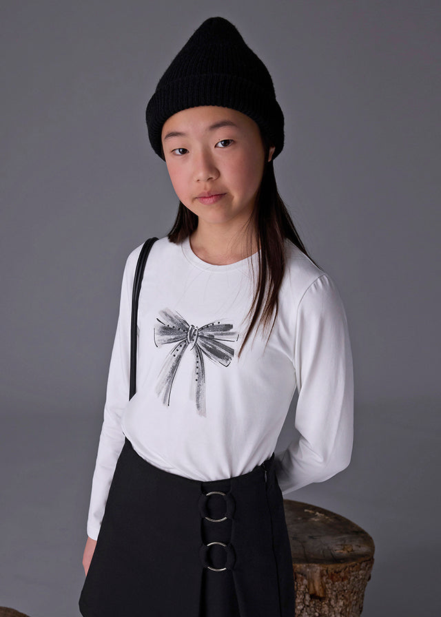 Футболка для дівчинки Мол-чорний