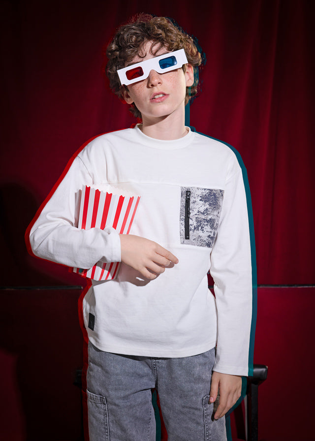 Футболка для хлопчика Молочний