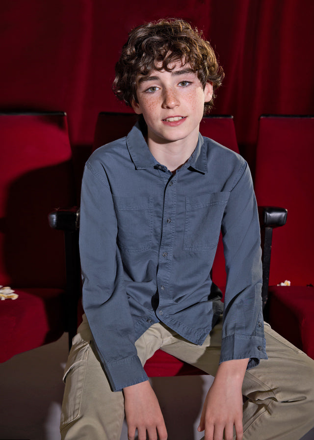 Сорочка для хлопчика Т.срібляст