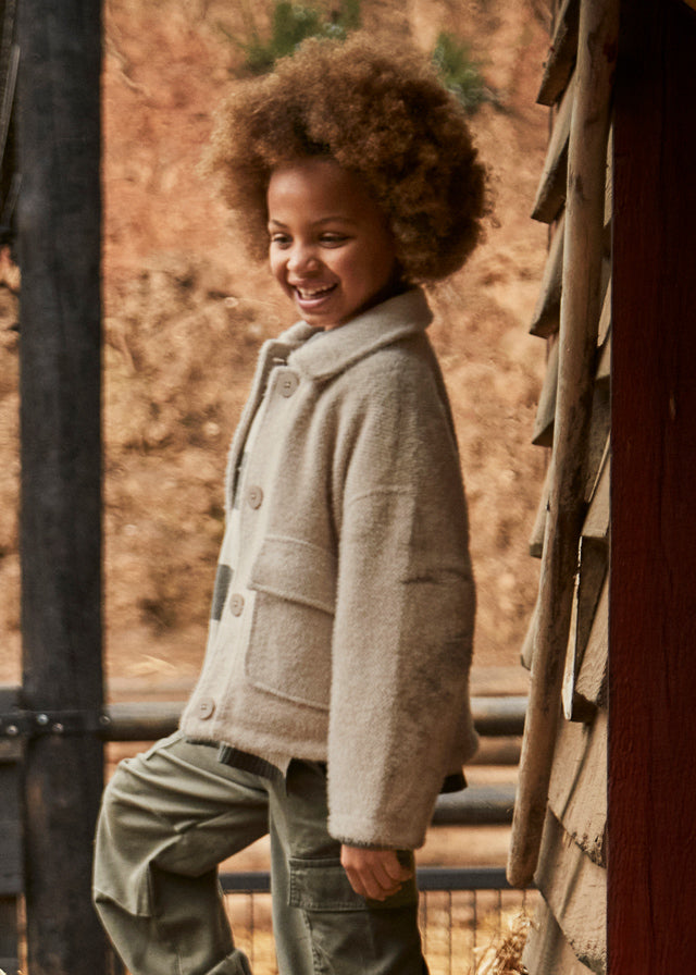 Пальто для дівчинки Жовтий