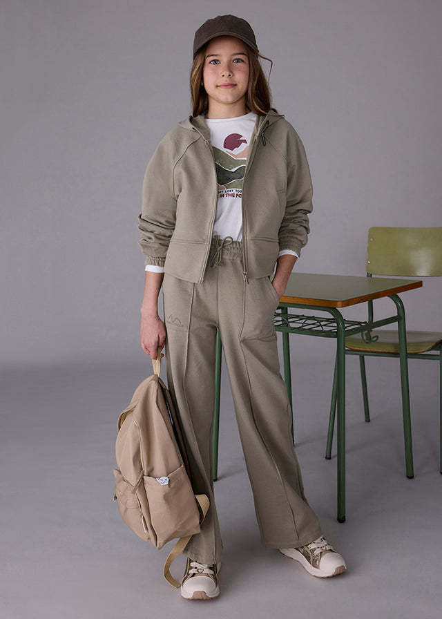 Штани для дівчинки Оливковий