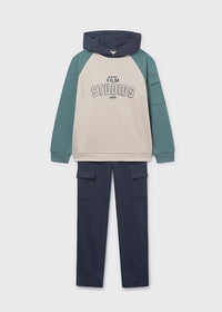 🧢 Спортивний костюм для хлопчика з принтом 