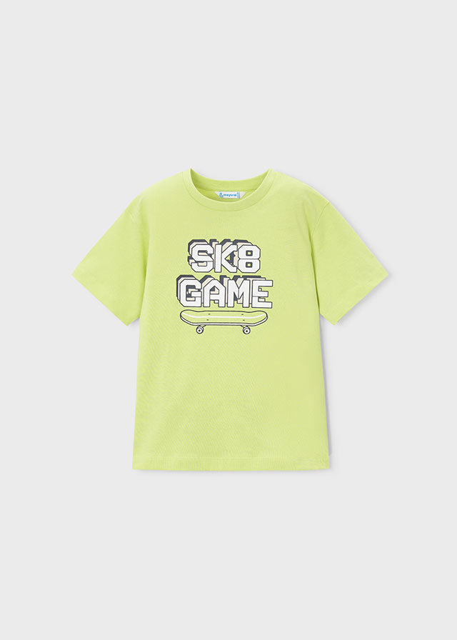 Комплект для хлопчика лаймовий, робот і «SK8 GAME»